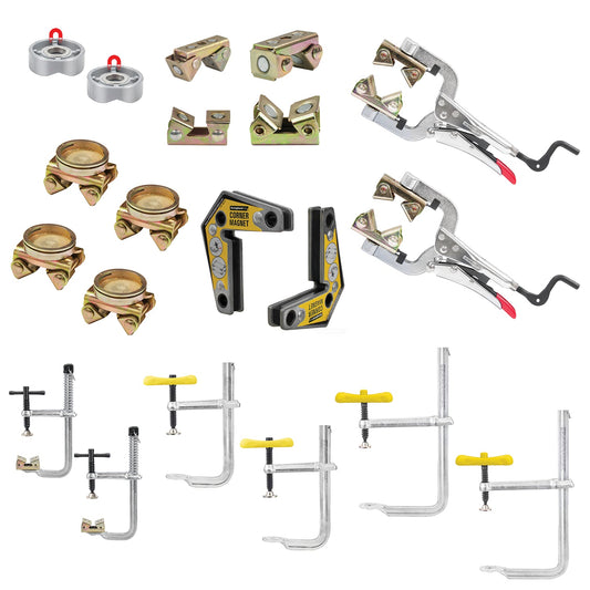16-pc Clamp & Pipe Holding Kit