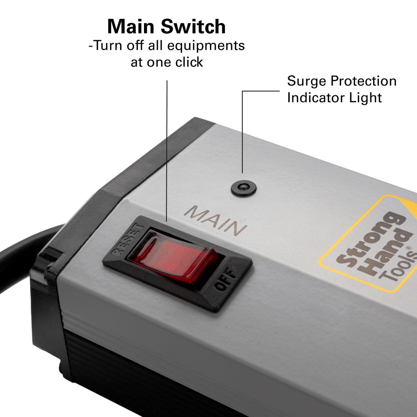 Surge Protector Power Strip, 10'