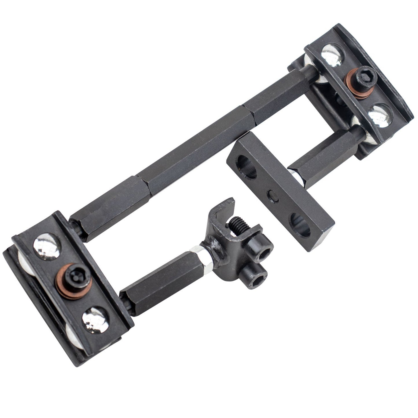 Third Hand Adjustable Clamp Arm with Bolt-Down Base