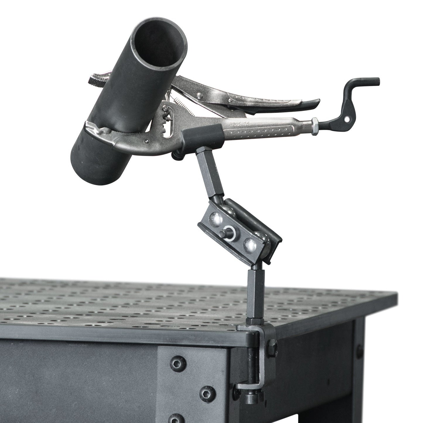 Third Hand Adjustable Clamp Arm with Clamp-Down Base