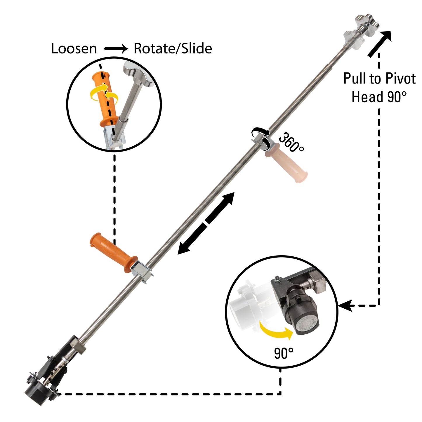 Magnetic Part Picker with On/Off Switch