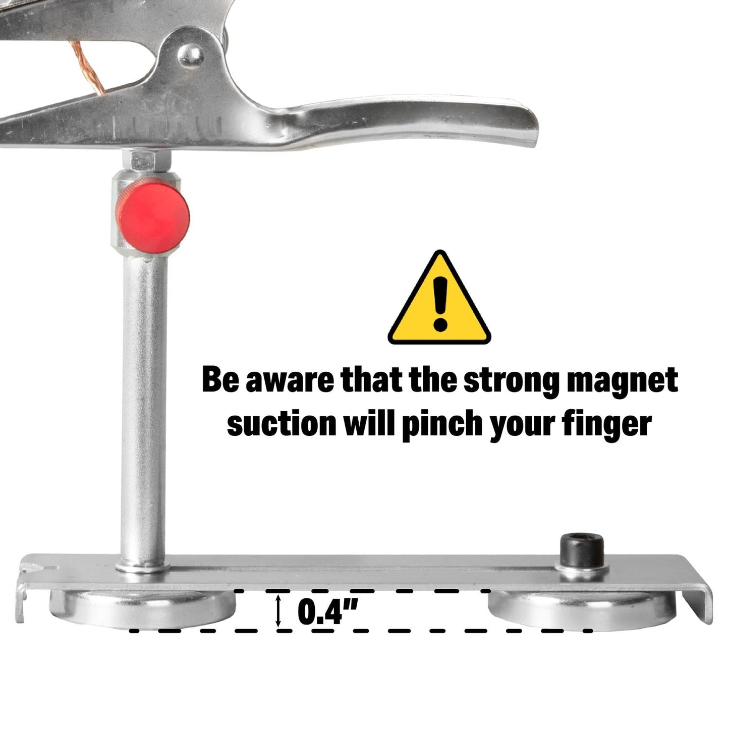 Magnetic Grounding Spring Clamp