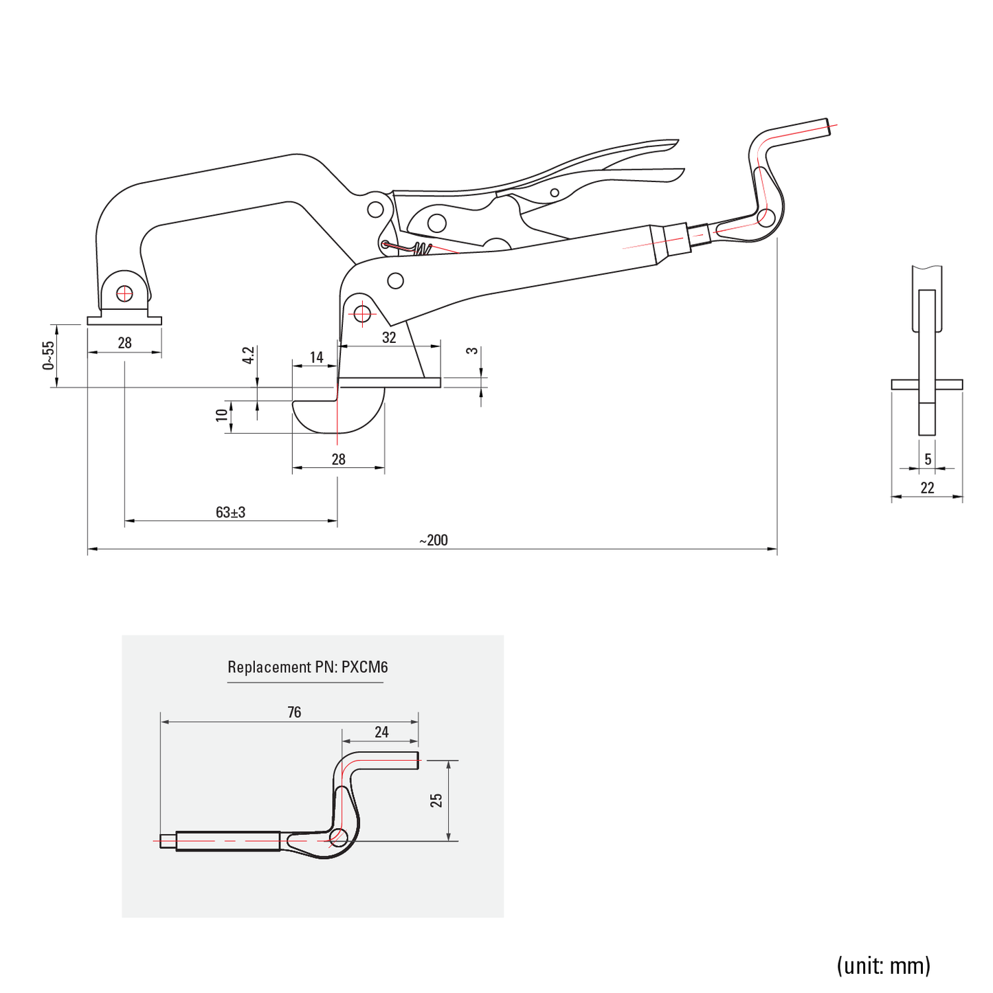 Inserta Hook Pliers [FixturePoint - 16 mm]