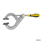 Non-Twisting Shark Clamp, Straight Handle, 6½"