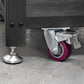 Locking casters and leveling feet