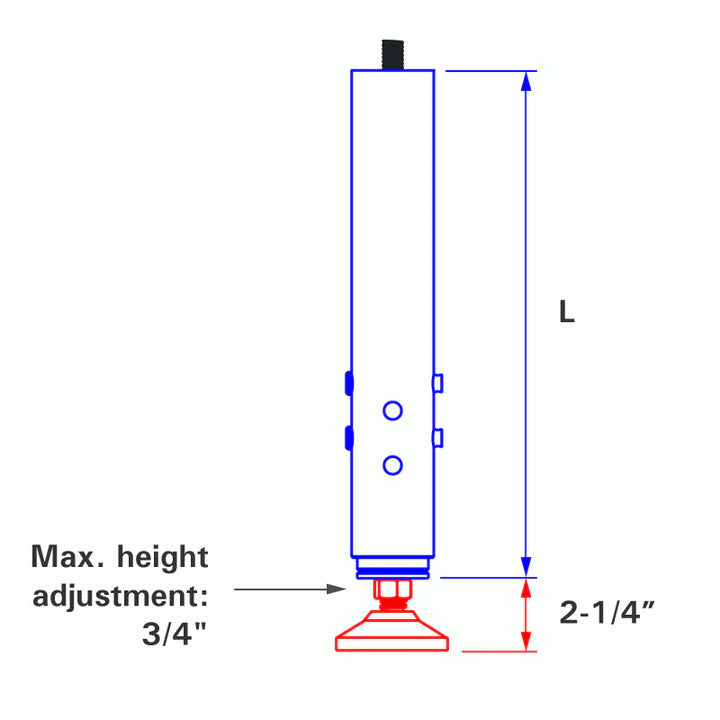 Table Legs [Alpha 5/8, MAX & Slotted Tables]