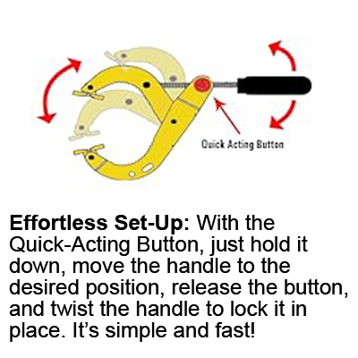 Secure Grip Clamp, 6.5"