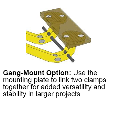 Secure Grip Clamp, 6.5"