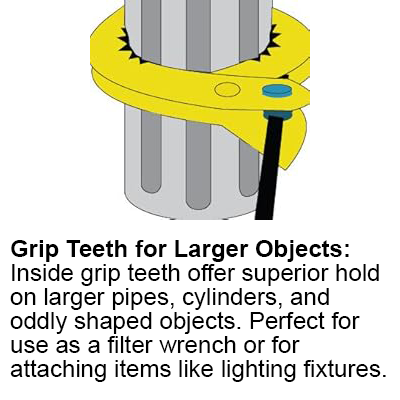 Secure Grip Clamp, 6.5"