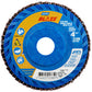 Blaze Plastic Flap Disc T27-Flat or T29-Conical, 36 Grit, 4-1/2" x 7/8" (10pc)