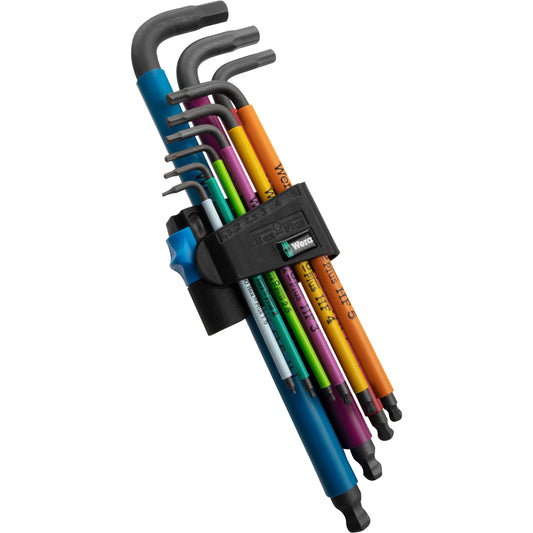 Wera 950/9 Hex-Plus L-Key Set Multicolor