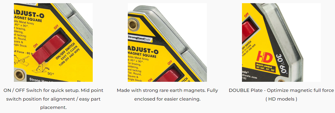 Adjust-O™ Magnet Squares