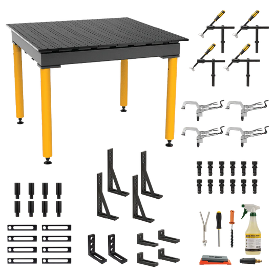 Max 4' x 4' Nitrided Table with 52-pc Tool Kit